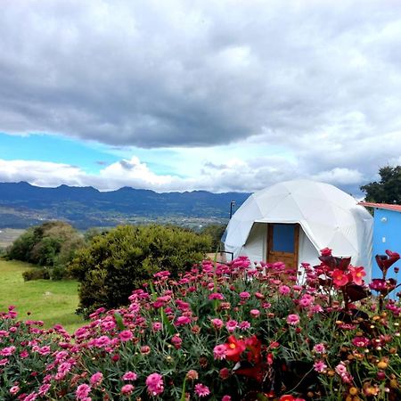 Glamping hermoso amanecer Guatavita Exterior foto