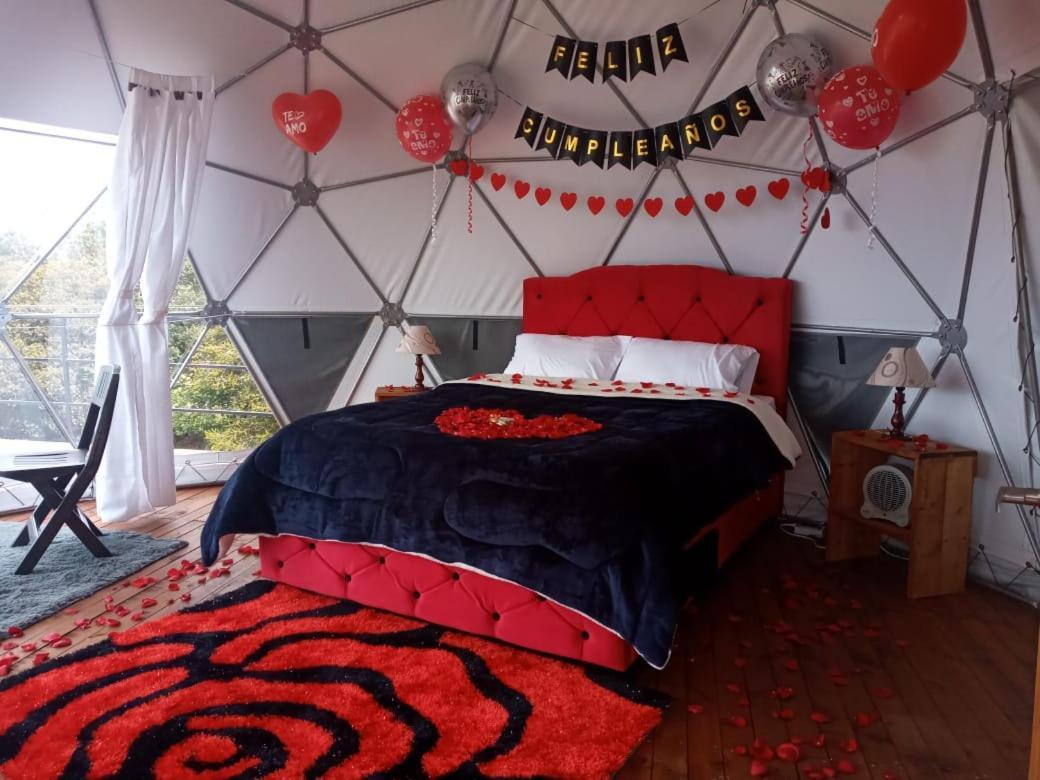 Glamping hermoso amanecer Guatavita Exterior foto