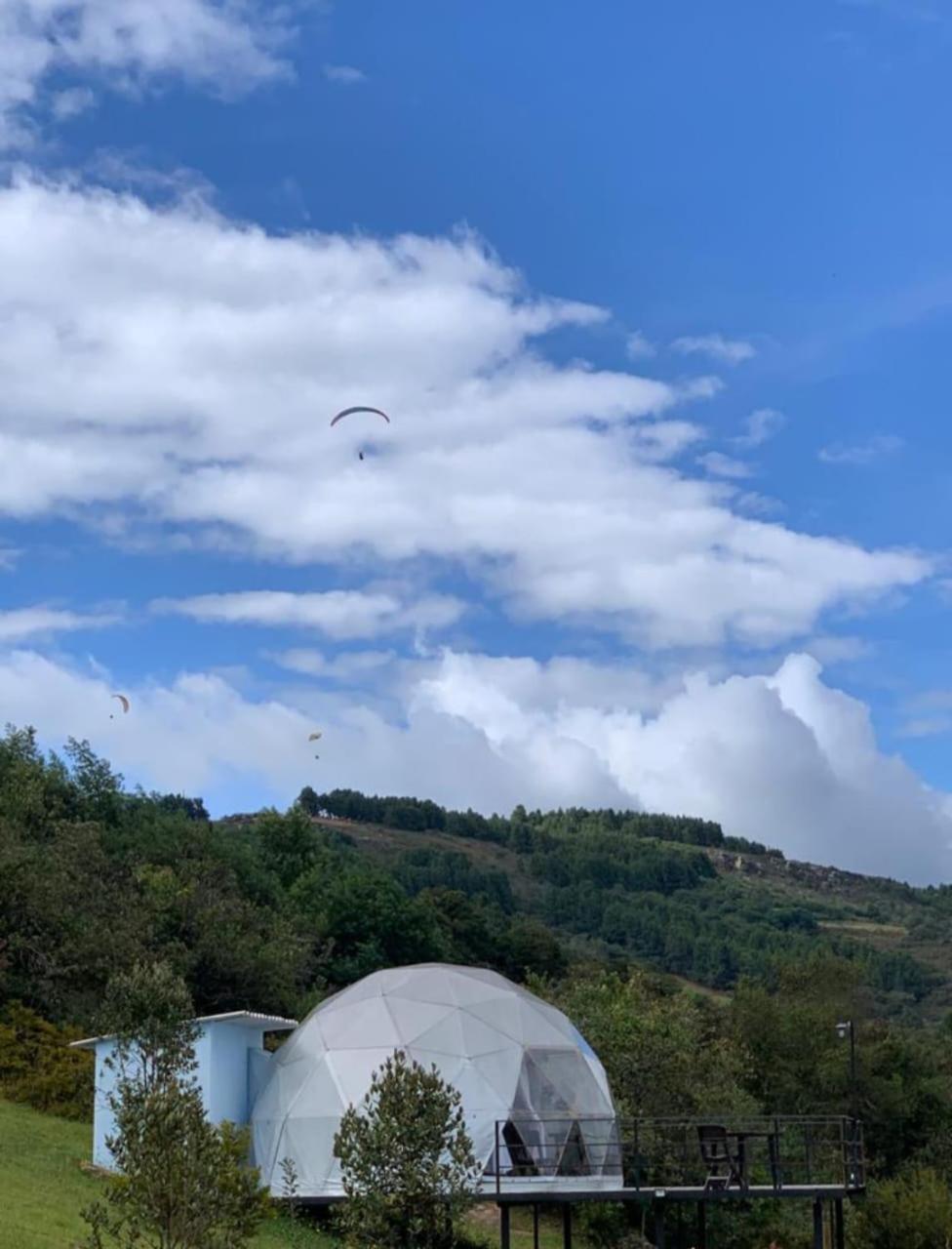 Glamping hermoso amanecer Guatavita Exterior foto